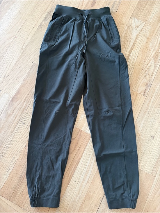 lululemon athletica Pants - Lululemon military green Jogger Pants - Casual Drawstring Tapered Fit